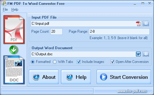 Free pdf to word converter